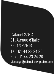 2AEC cabinet Actions Audit & Expertise Comptable Paris 75013